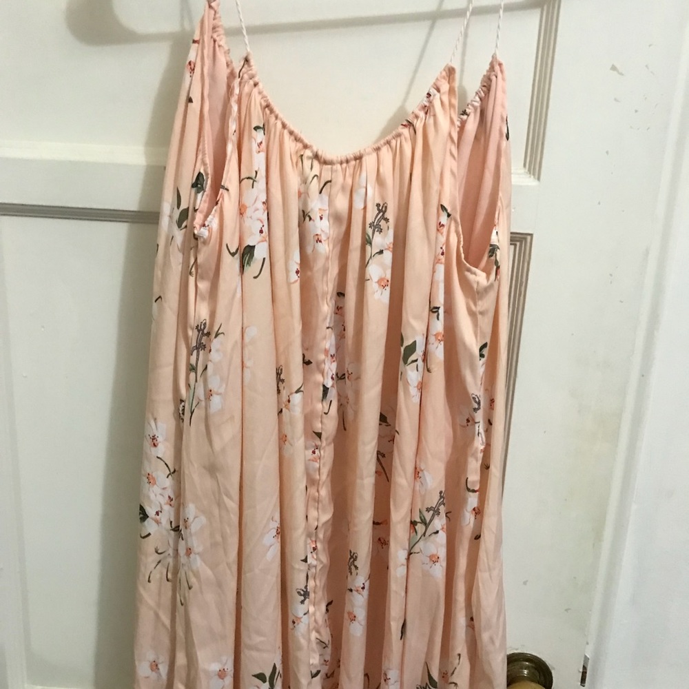 💥50% OFF BUNDLES!!! FLORAL DRAPE DRESS